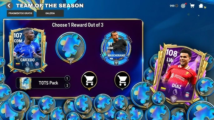 Farmear fragmentos en FC Mobile