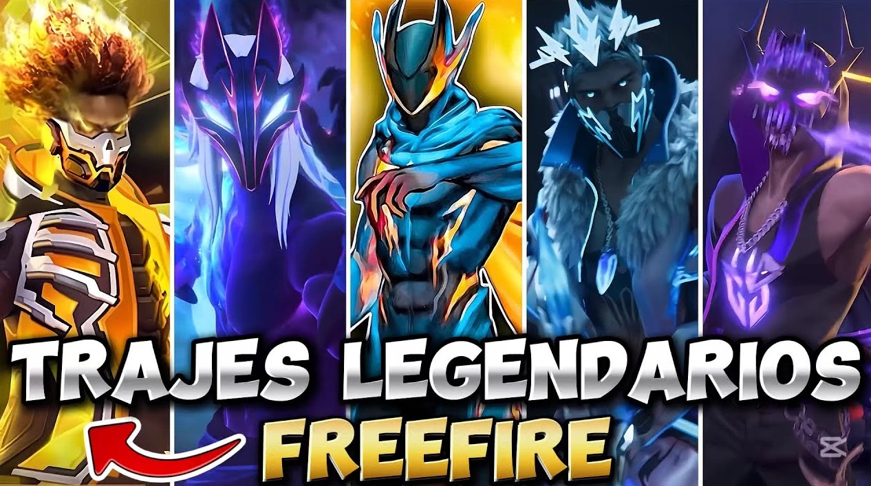 Trajes legendarios en Free Fire