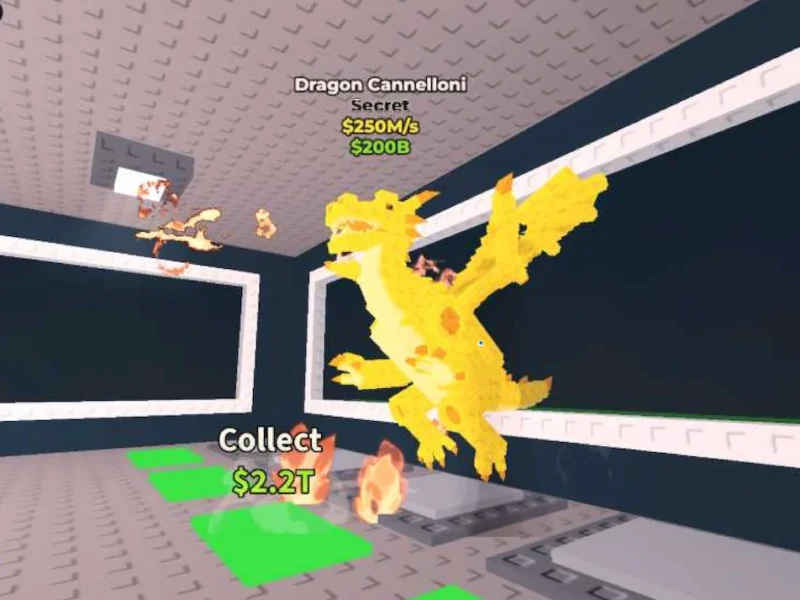 Dragon cannelloni en Roba un Brainrot